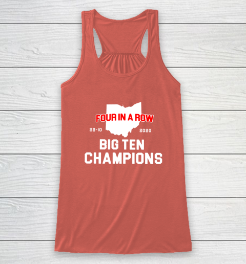 Big Ten Champions Four in a Row 2020 Racerback Tank 3