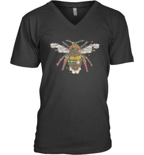 Bee Kind Bom Bee V-Neck T-Shirt