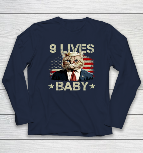 9 Lives Baby Trump Long Sleeve T-Shirt 2