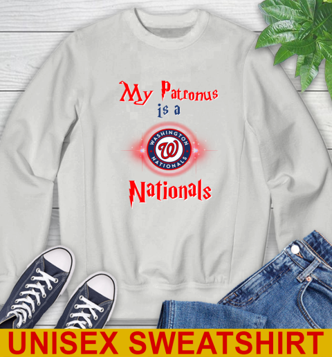 MLB Baseball Harry Potter My Patronus Is A Washington Nationals Sweatshirt 5