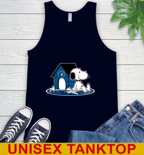 NBA Basketball Minnesota Timberwolves Snoopy The Peanuts Movie Shirt Tank Top 3