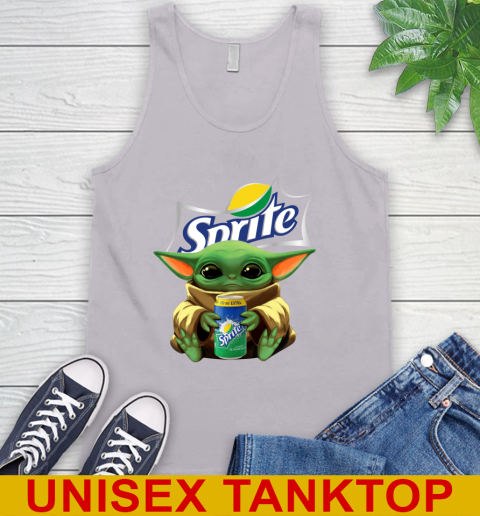Star Wars Baby Yoda Hugs Sprite Soft Drink Shirt 73