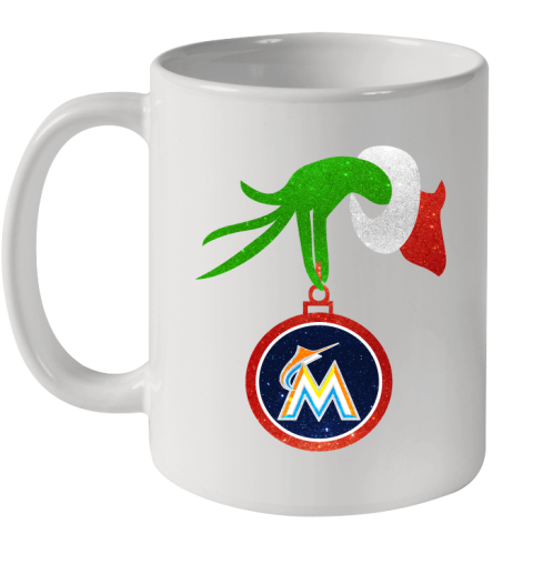 Miami Marlins Grinch Merry Christmas MLB Baseball Ceramic Mug 11oz