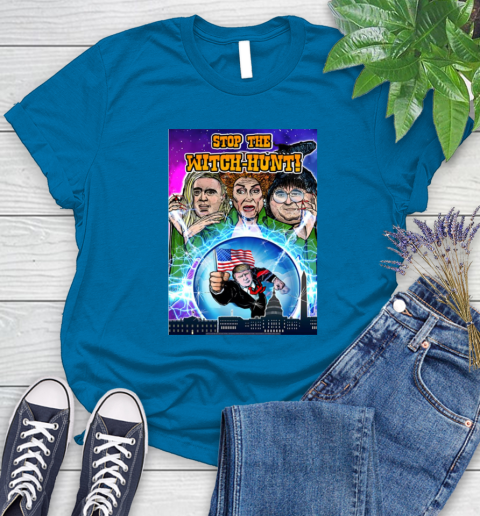 Stop The Witch Hunt Trump Women's T-Shirt 7