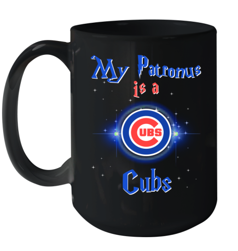 MLB Baseball Harry Potter My Patronus Is A Chicago Cubs Ceramic Mug 15oz