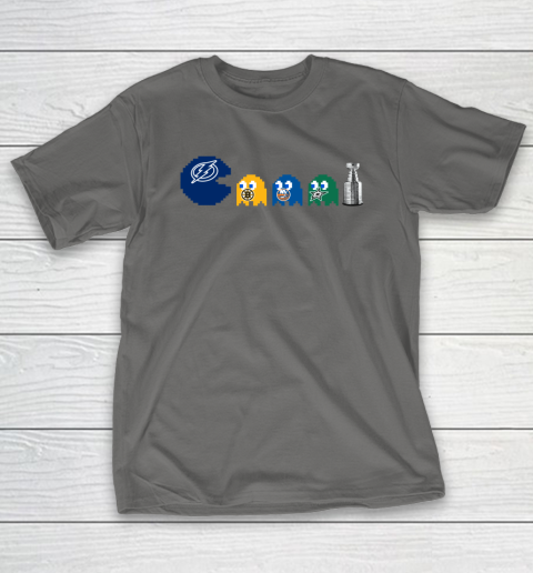 Tampa Bay Lightning x Pacman Create History For Stanley Cup T-Shirt 9