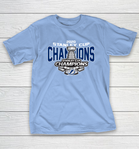 NHL Tampa Bay Lightning Men's 3X Stanley Cup Champions T-Shirt Large  NWOT