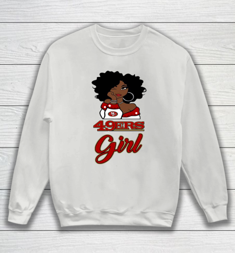 San Francisco 49ers Girl NFL Sweatshirt 5