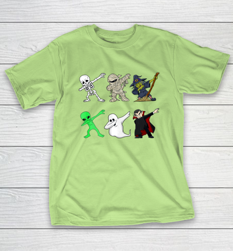 Dabbing Skeleton And Monsters Halloween Dracula T Shirt Dabbing Skeleton And Monsters Halloween Dracula T Shirt