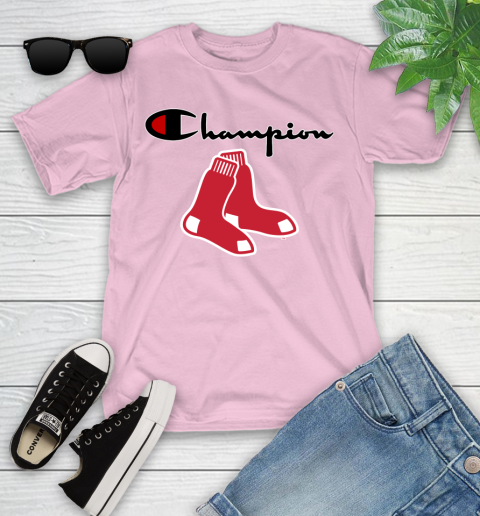 MLB Baseball Boston Red Sox Champion Shirt Youth T-Shirt 7