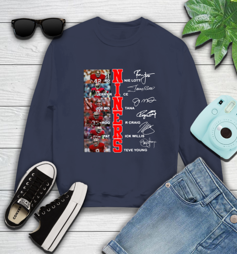 Niners Player Name And Signature San Francisco 49ers Shirts 26