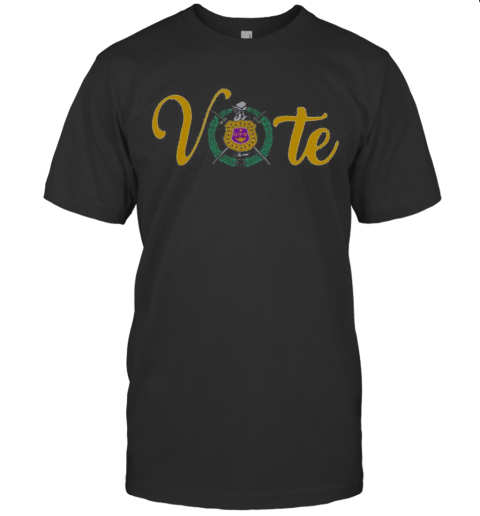 Vote Omega Psi Phi Logo T-Shirt