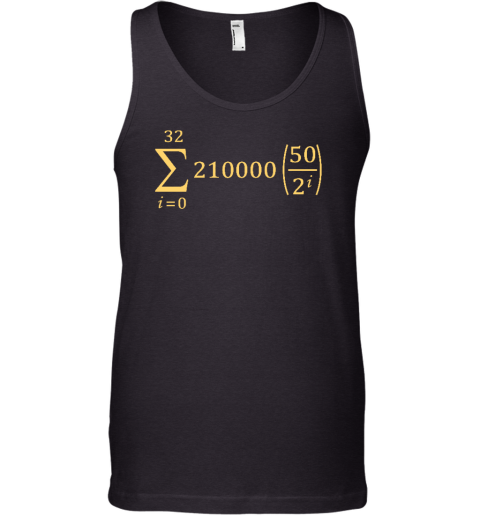 Bitcoin Supply Formula Tank Top