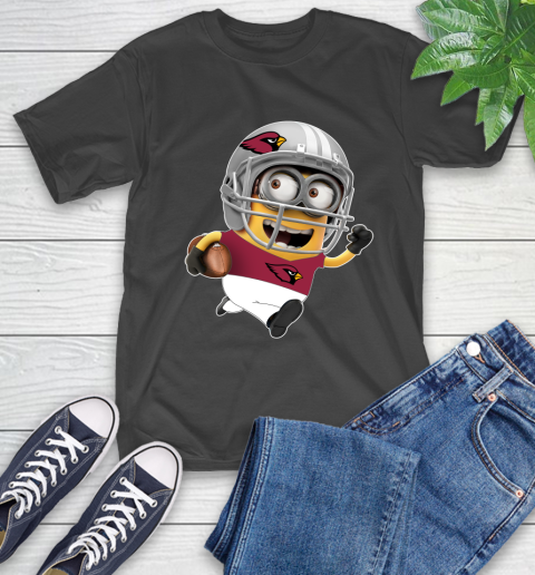 NFL Arizona Cardinals Minions Disney Football Sports T-Shirt 2