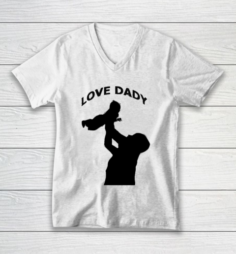 Father's Day Funny Gift Ideas Apparel  father day tshirt V-Neck T-Shirt