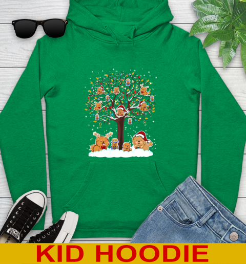Chow Chow dog pet lover light christmas tree shirt 135