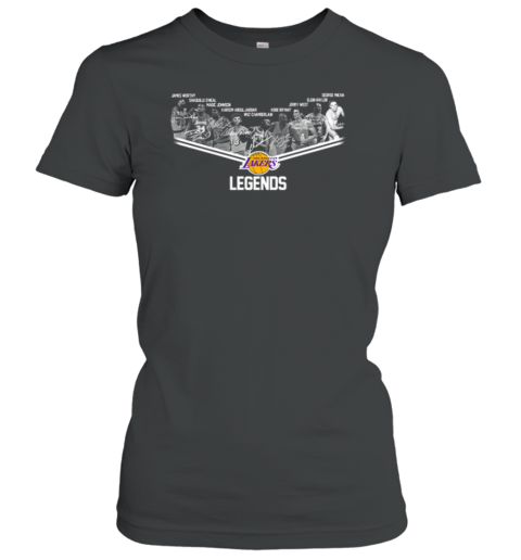 Los Angeles Lakers Players Legends Women's T-Shirt