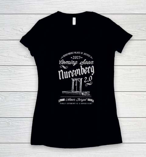 Nuremberg 2.0 Women's V-Neck T-Shirt