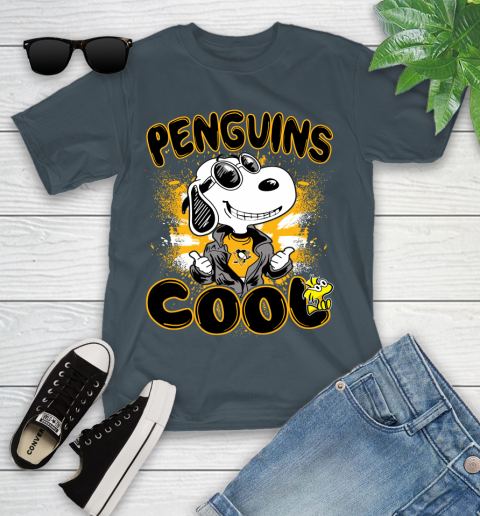 NHL Hockey Pittsburgh Penguins Cool Snoopy Shirt Youth T-Shirt 10 NHL Hockey Pittsburgh Penguins Cool Snoopy Shirt Youth T-Shirt - Image 10
