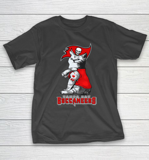 NFL Football My Cat Loves Tampa Bay Buccaneers T-Shirt