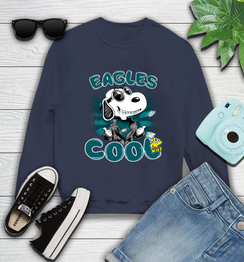 NFL Football Philadelphia Eagles Cool Snoopy Shirt Sweatshirt 2