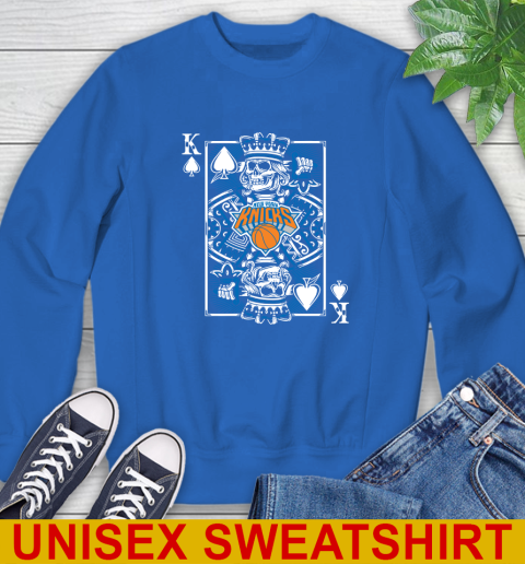 New York Knicks NBA Basketball The King Of Spades Death Cards Shirt Sweatshirt 11