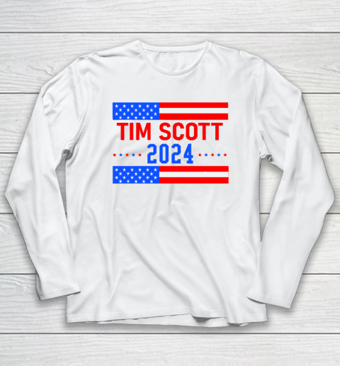 Tim Scott 2024 For President Long Sleeve T-Shirt