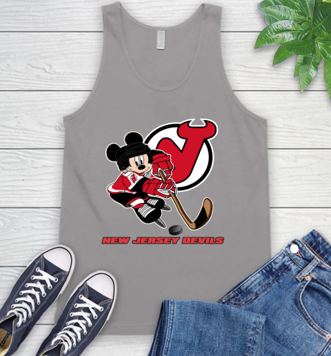 NHL New Jersey Devils Mickey Mouse Disney Hockey T Shirt Tank Top 4