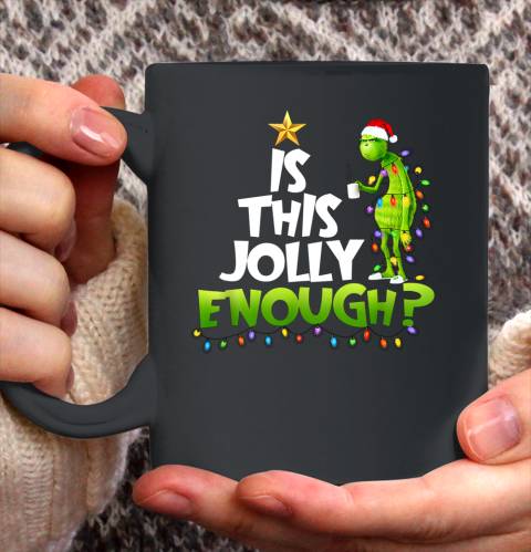 Grinch Jolly Enough Christmas Tumbler,