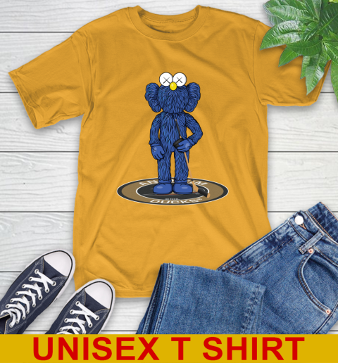 NHL Hockey Anaheim Ducks Kaws Bff Blue Figure Shirt T-Shirt 3