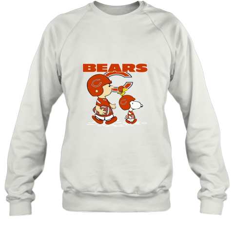 Chicago Bears Let's Play Football Together Snoopy NFL Sweatshirt 