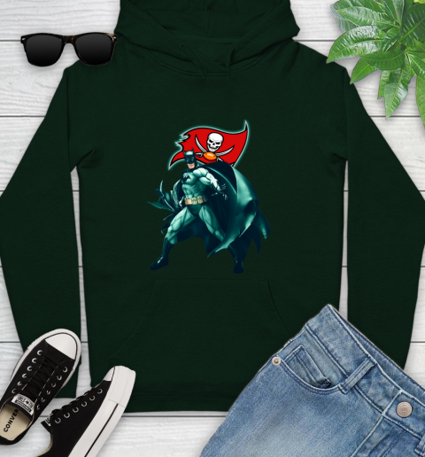 NFL Batman Football Sports Tampa Bay Buccaneers Youth Hoodie 13