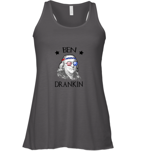 Day 4th Of July Ben Drankin Benjamin Franklin Racerback Tank