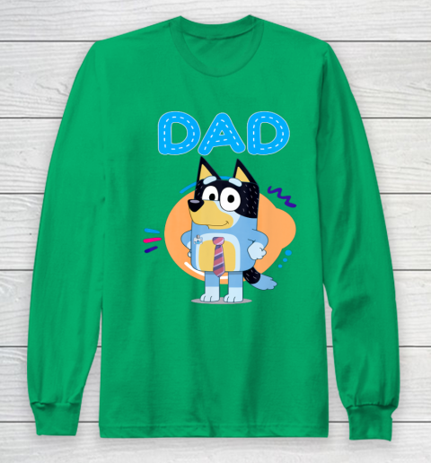 Bluey Dad Lover Forever Father's Day Long Sleeve T-Shirt 7