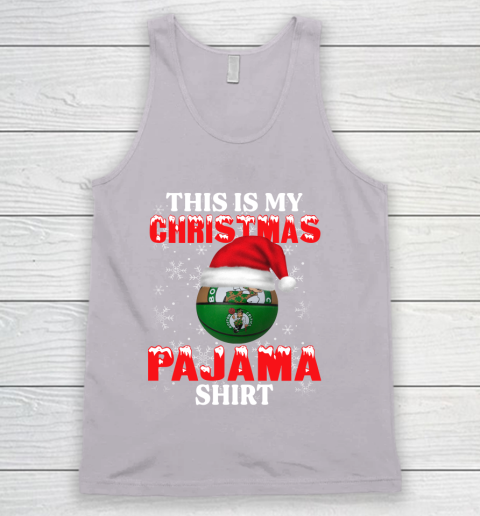 Boston Celtics This Is My Christmas Pajama Shirt NBA Tank Top 3