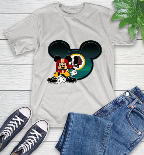 Nfl Washington Redskins Mickey Mouse Disney Football T Shirt