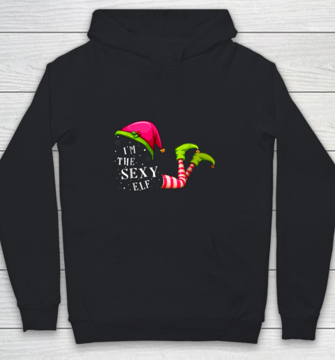 Sexy Elf Matching Family Group Christmas Funny Youth Hoodie