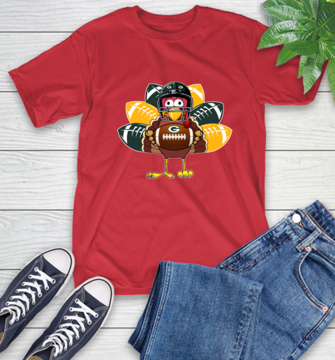 Green Bay Packers Turkey Thanksgiving Day T-Shirt 10