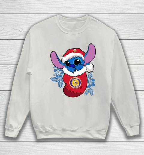 Minnesota Vikings Christmas Stitch In The Sock Funny Disney NFL Sweatshirt 10