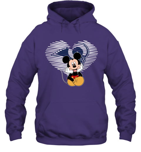 NFL Los Angeles Rams The Heart Mickey Mouse Disney Football T Shirt D6F1z9y94oW hoodie 23 95 151514 front purple
