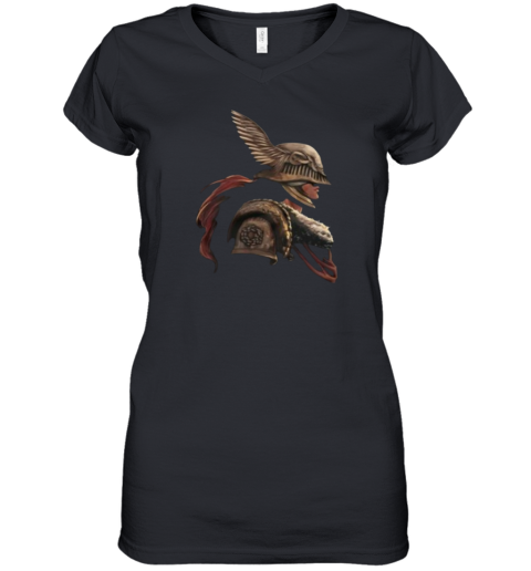 Elon Musk Elden Ring Malenia Women's V-Neck T-Shirt