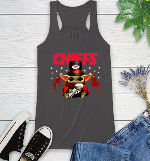 Super Bowl Baby Yoda Loves The Kansas City Chiefs Star Wars NFL Shirts 45