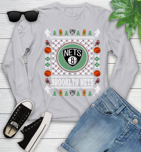 Brooklyn Nets Merry Christmas NBA Basketball Loyal Fan Ugly Shirt 128