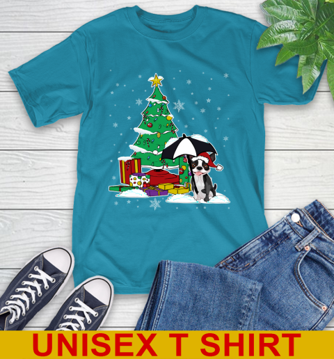 Boston Terrier Christmas Dog Lovers Shirts 150