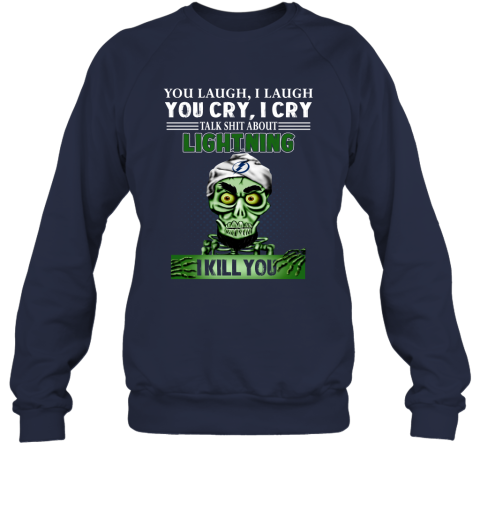 NHL Talk Shit About Tampa Bay Lightning I Kill You Achmed The Dead Terrorist Jeffrey Dunham Hockey 8QsVD4pl6sU sweatshirt 35 95 151514 front navy