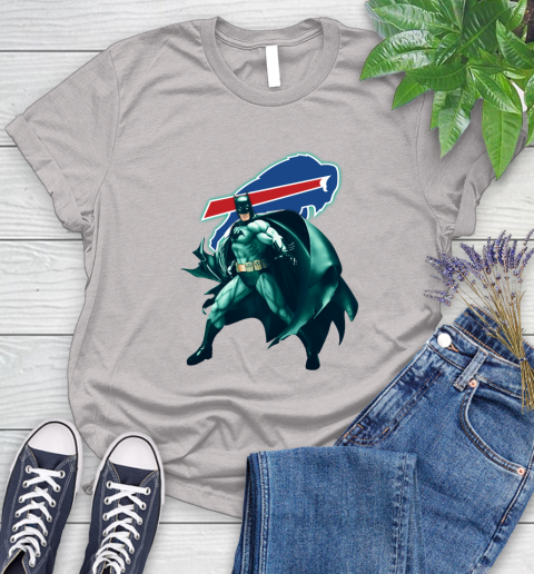 NFL Batman Football Sports Buffalo Bills Women's T-Shirt 10