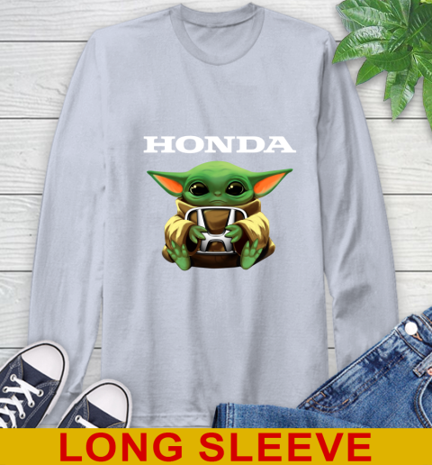Star Wars Baby Yoda Hugs Honda Car Shirt 60