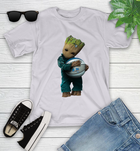 NBA Groot Guardians Of The Galaxy Basketball Sports Orlando Magic Youth T-Shirt 4