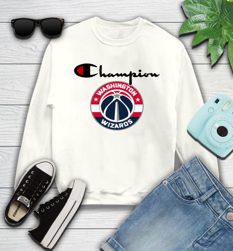 NBA Basketball Washington Wizards Champion Shirt Youth Sweatshirt