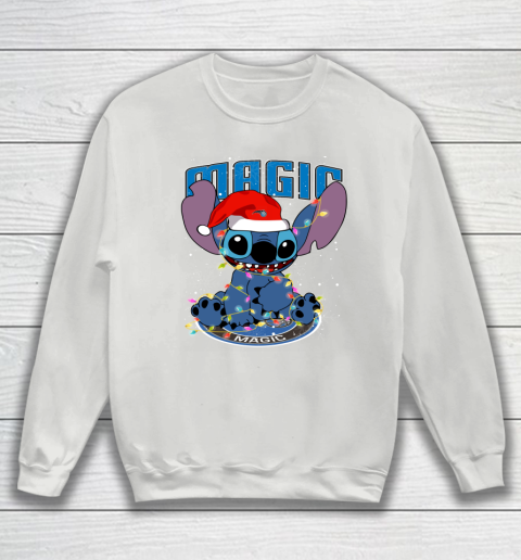 Orlando Magic NBA noel stitch Basketball Christmas Sweatshirt 3